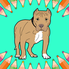 Pitbull Coloring Pages icon