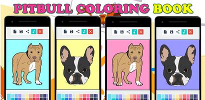Pitbull Coloring Pages स्क्रीनशॉट 3