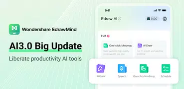 EdrawMind: mapas mentais de IA