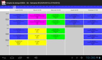 ESIEA Schedule screenshot 3