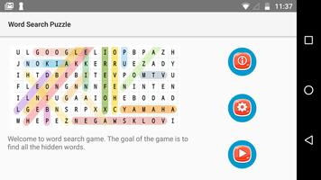 Word Search puzzle - find hidd screenshot 3