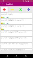 Kids Math captura de pantalla 2