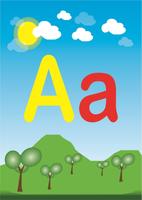 Alphabet Spanish โปสเตอร์