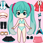 Doll Dress Up: Sweet Girl أيقونة