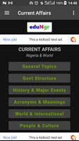 Current Affairs plakat