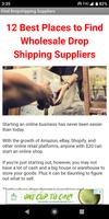 Dropshipping Suppliers Search  Affiche