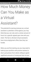 Make Money as Virtual Assistant capture d'écran 1