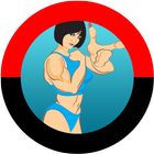 Bodybuilding Female Workout icône