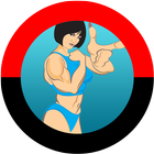 Bodybuilding Female Workout icon