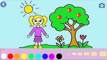 Раскраска для детей 2 captura de pantalla 1