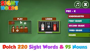 Sight Words الملصق