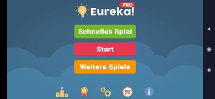 Quiz Spiel Eureka Pro Plakat