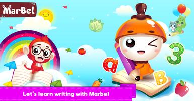 Marbel Writing poster