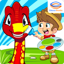 Marbel Mewarnai : Dinosaurus APK