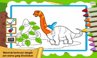 Marbel Mewarnai : Dinosaurus capture d'écran 2