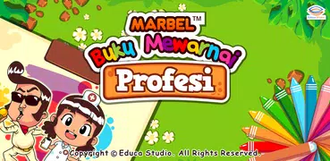 Marbel Mewarnai : Profesi