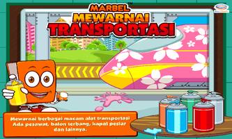 Marbel Mewarnai : Transportasi Affiche