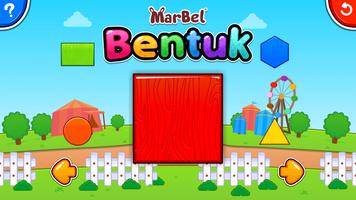 Marbel Belajar Bentuk Plakat