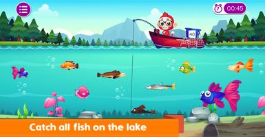 Marbel Fishing - Kids Games captura de pantalla 2