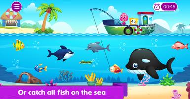 Marbel Fishing - Kids Games capture d'écran 3