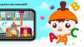Belajar Huruf Bersama Marbel capture d'écran 1