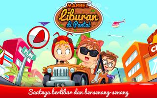 Marbel Gim Liburan di Pantai poster