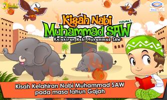 Kisah Nabi Muhammad SAW 1 Plakat