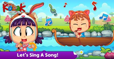 Kids Song : Row Your Boat Cartaz