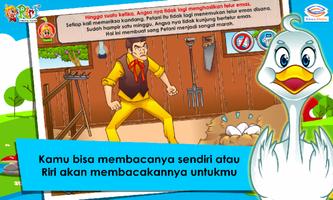 Cerita Anak Angsa & Telur Emas اسکرین شاٹ 1