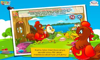 Cerita Anak: Ayam Cerdik dan Rubah Licik capture d'écran 1