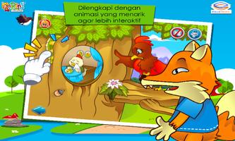 Cerita Anak: Ayam Cerdik dan Rubah Licik capture d'écran 2