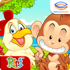 Cerita Anak: Monyet dan Ayam icône
