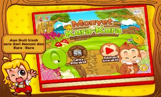 پوستر Cerita Anak : Monyet dan Kura