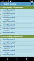 English Reading الملصق