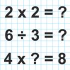 Tabuada Completa - Math Game ícone
