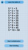 Multiplication Table Math Game screenshot 2