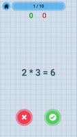 Table de multiplication game capture d'écran 2