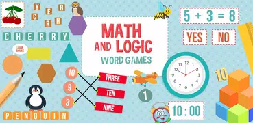 Math, Logic and Word Games For Kids