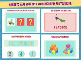 Math, Logic and Word Games For Kids ảnh chụp màn hình 1