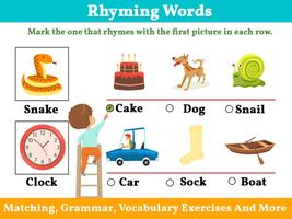 Kids English Grammar and Vocab-poster