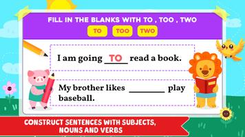 English Spelling Grammar Tests captura de pantalla 2
