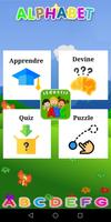 Apprendre Le Français: ABC Affiche