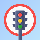 Driving School - Road signs icon