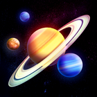 3D Solar System ไอคอน