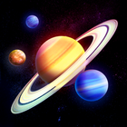 Système Solaire: Carte du ciel icône
