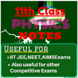 11th Class NCERT Physics Notes icône