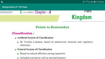 Biology Notes of 11th Class स्क्रीनशॉट 2