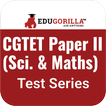 CGTET Paper II (Science & Math