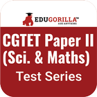 CGTET Paper II (Science & Math ícone