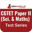 CGTET Paper II (Science & Math icon